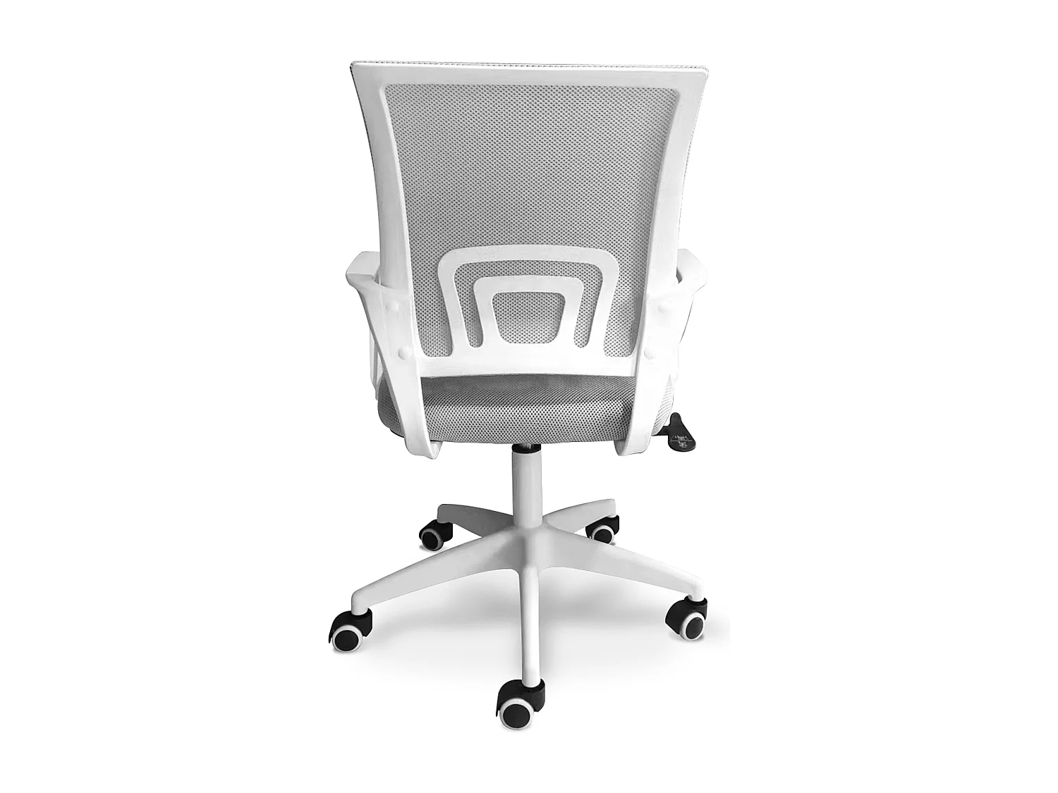Lara - Sedia Ufficio Ergonomica Altezza Regolabile Ruote Bianco