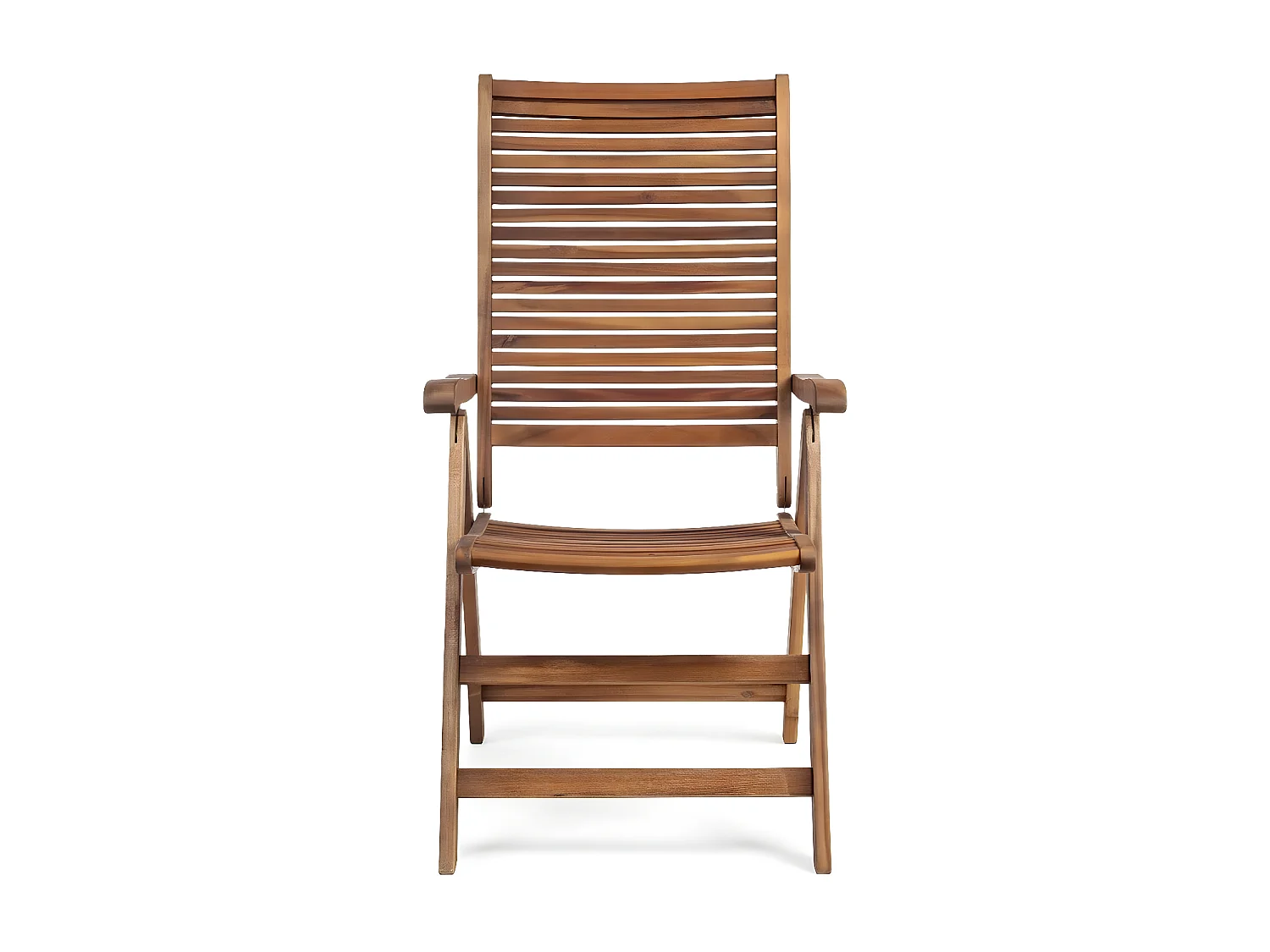 Fauteuil de jardin en acacia inclinable - CANCALE