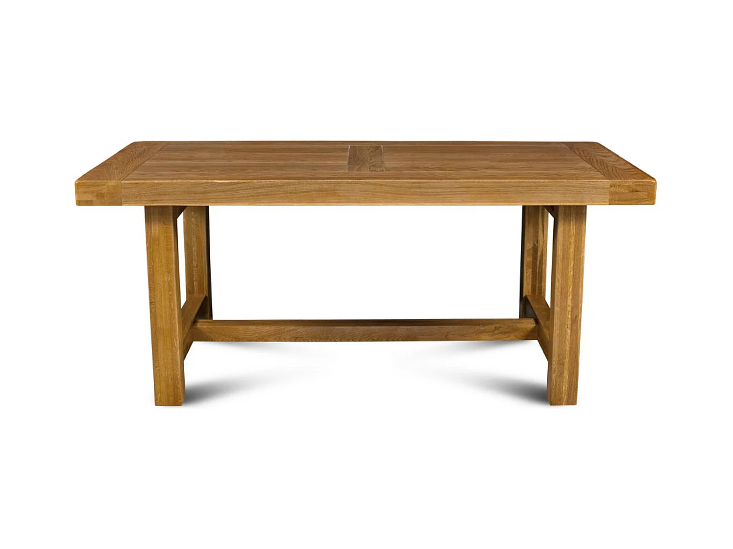 Table de ferme campagnarde bois chêne massif L180 - LA BRESSE