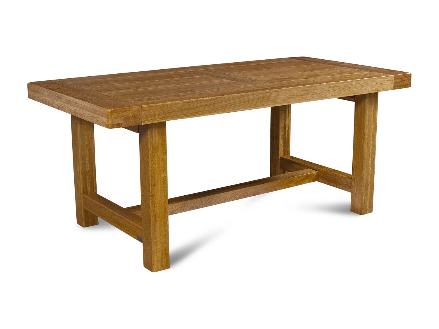 Table de ferme campagnarde bois chêne massif L180 - LA BRESSE