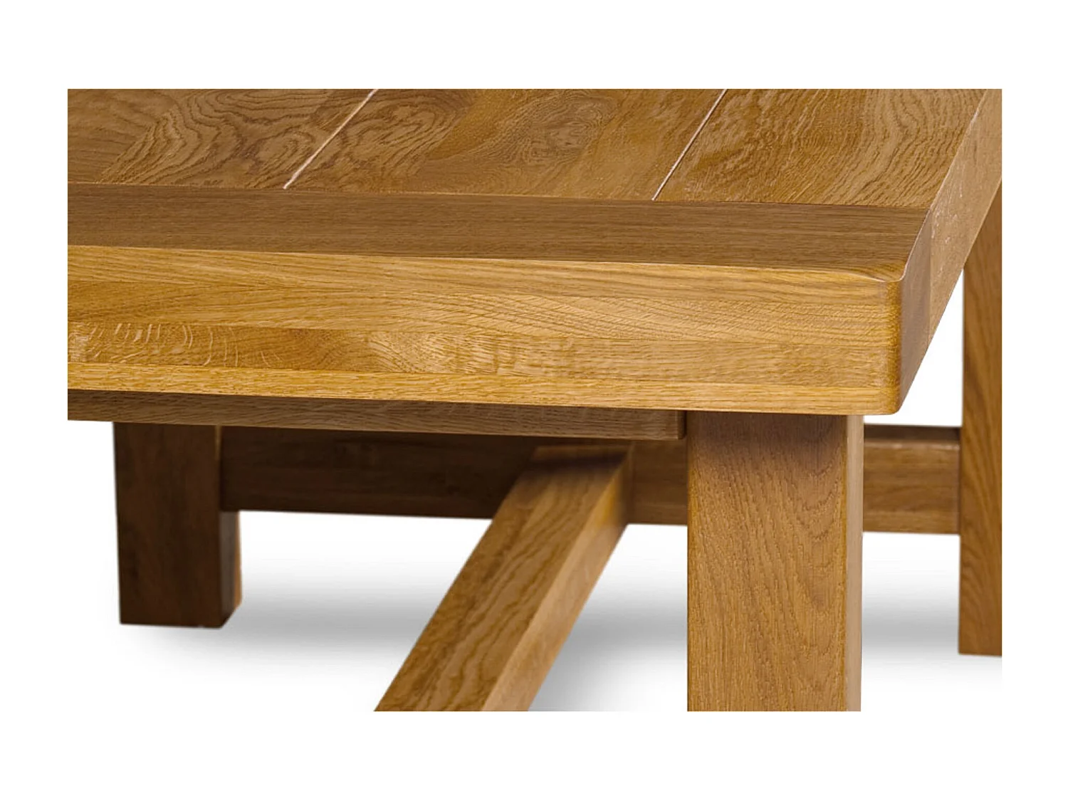 Table de ferme campagnarde bois chêne massif L180 - LA BRESSE