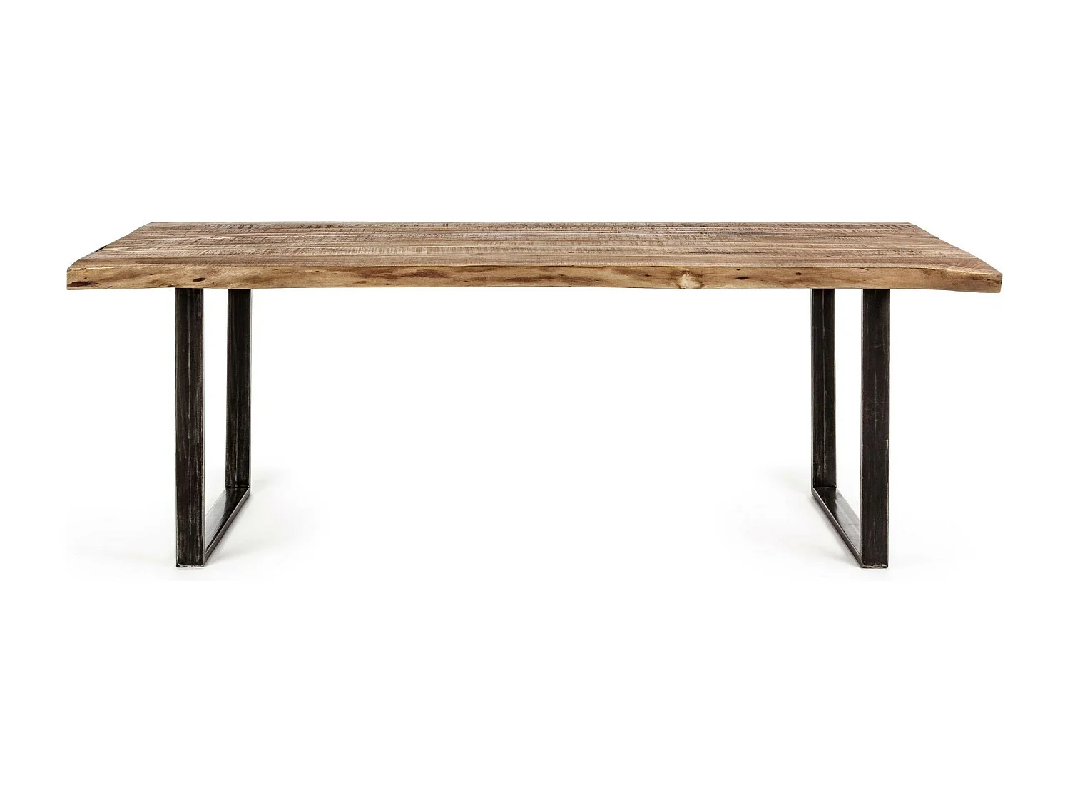 Table en bois massif et métal - CONNEMARA