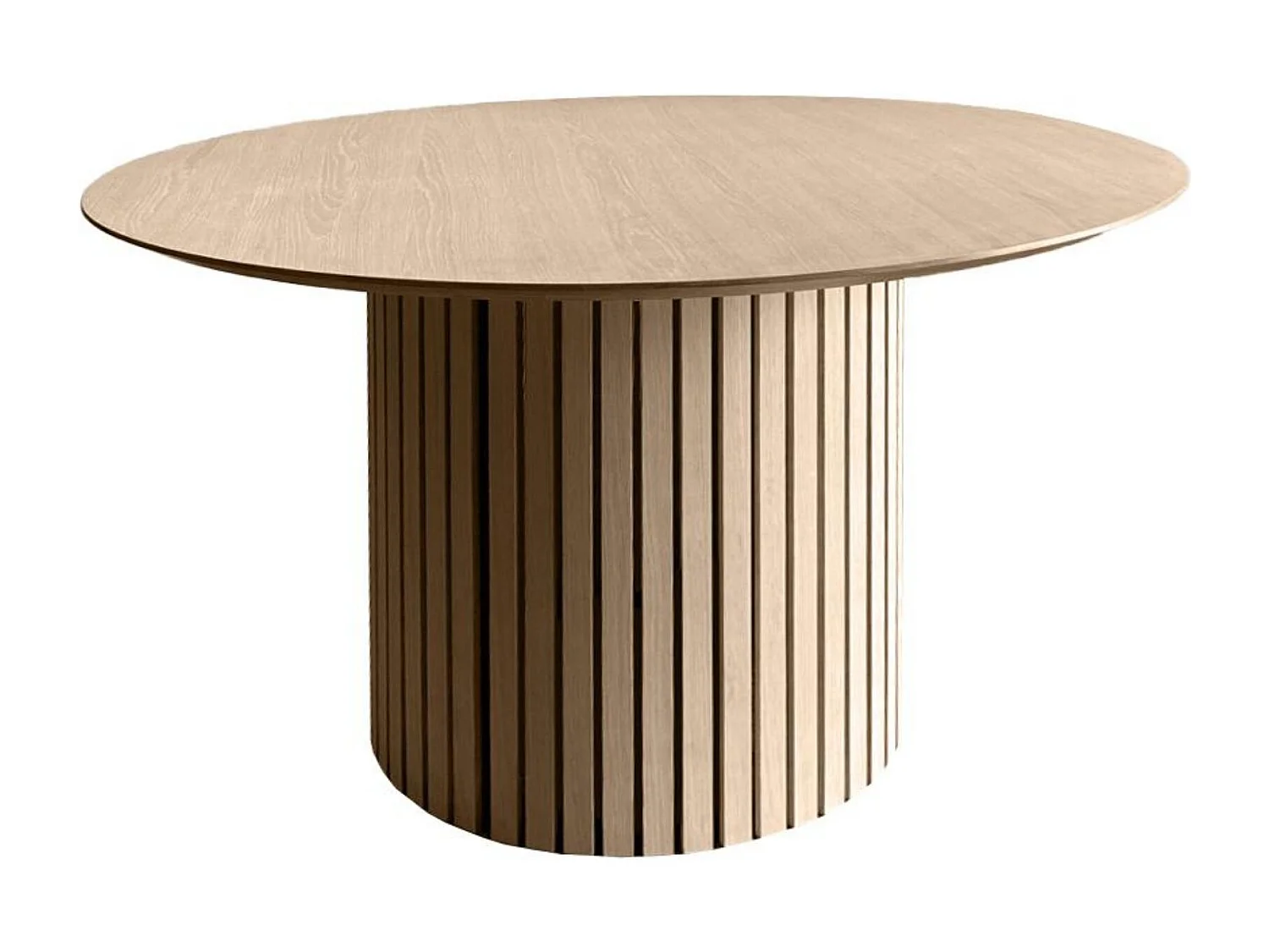 Linley Esstisch Ø120cm Eichenfurnier.