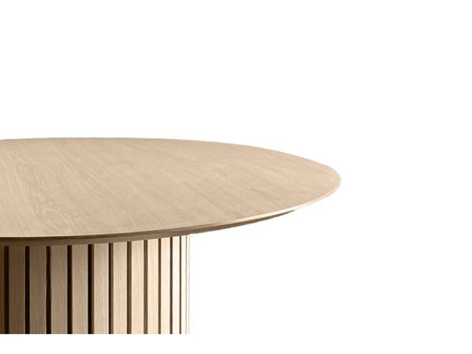 Linley Esstisch Ø120cm Eichenfurnier.