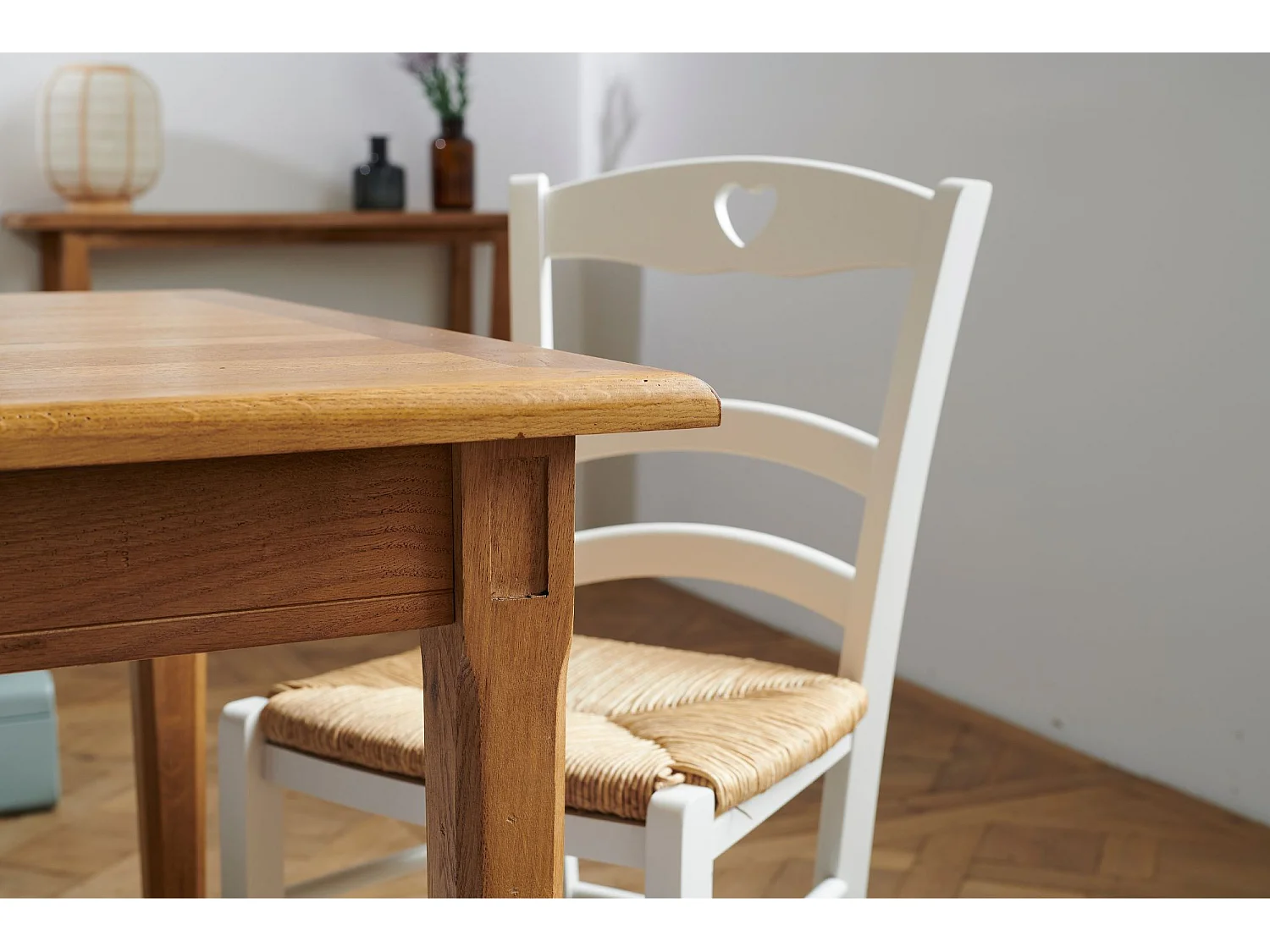 Table campagne en chêne massif L200 - KATELL