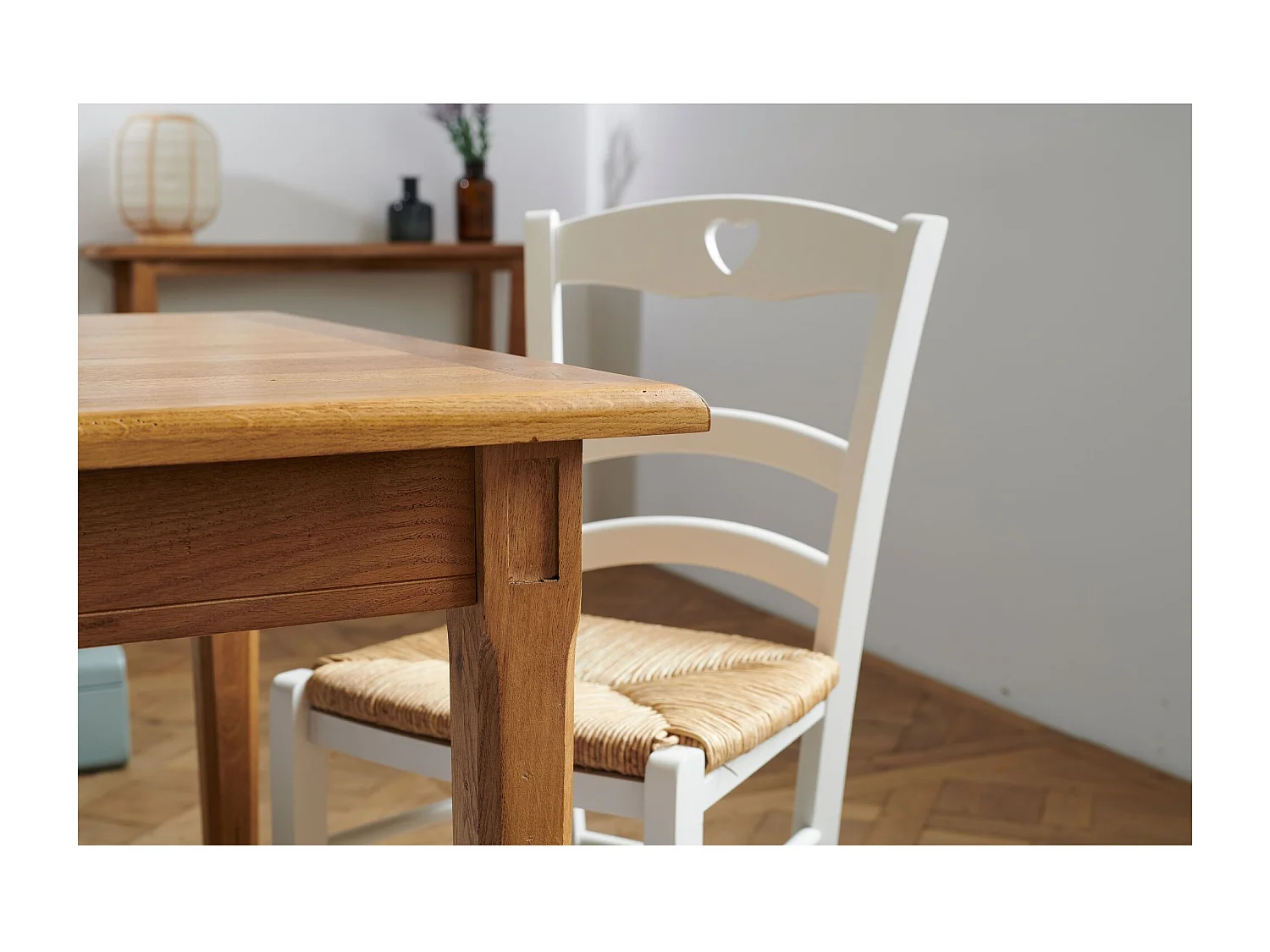 Table campagne en chêne massif L200 - KATELL