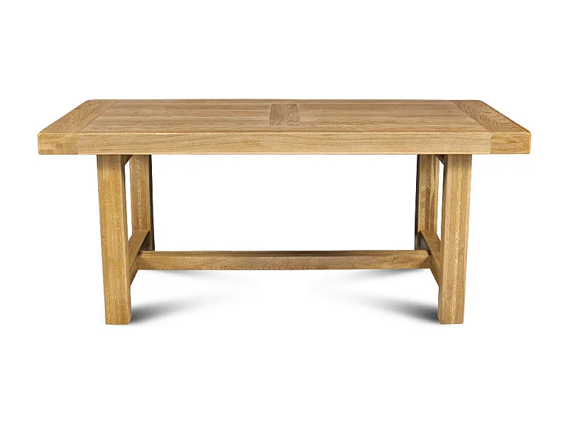 Table de ferme campagnarde bois chêne massif L180 - LA BRESSE