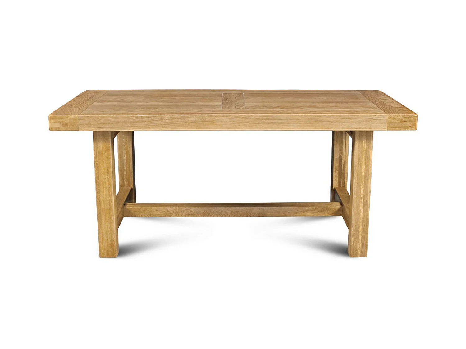 Table de ferme campagnarde bois chêne massif L180 - LA BRESSE