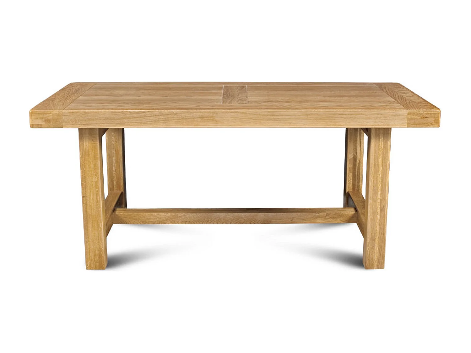 Table de ferme campagnarde bois chêne massif L180 - LA BRESSE