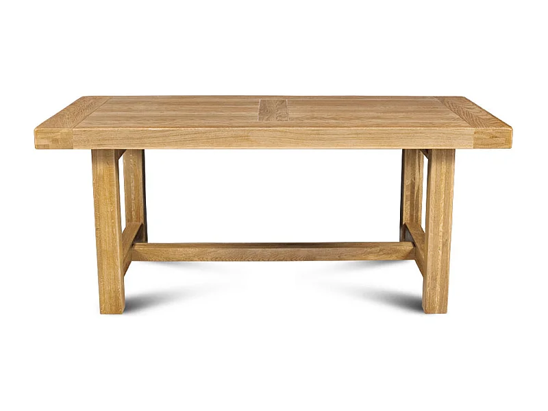 Table de ferme campagnarde bois chêne massif L180 - LA BRESSE