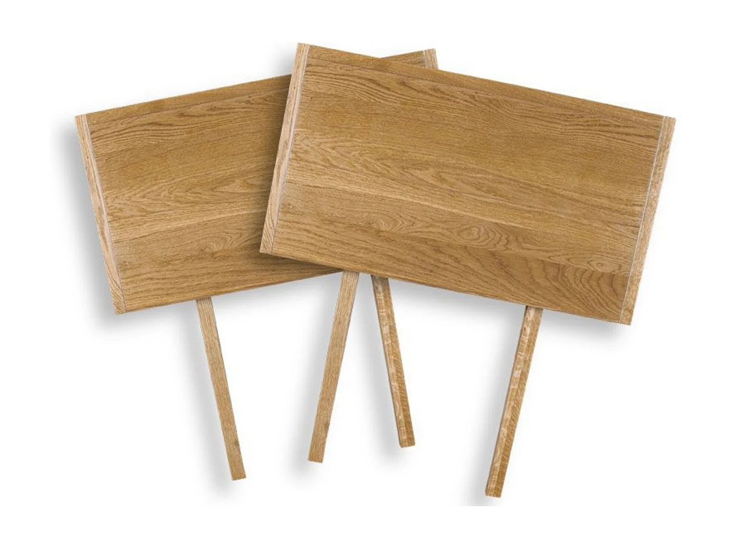 Table de ferme en chêne clair massif + 2 allonges L220/320 - LA BRESSE