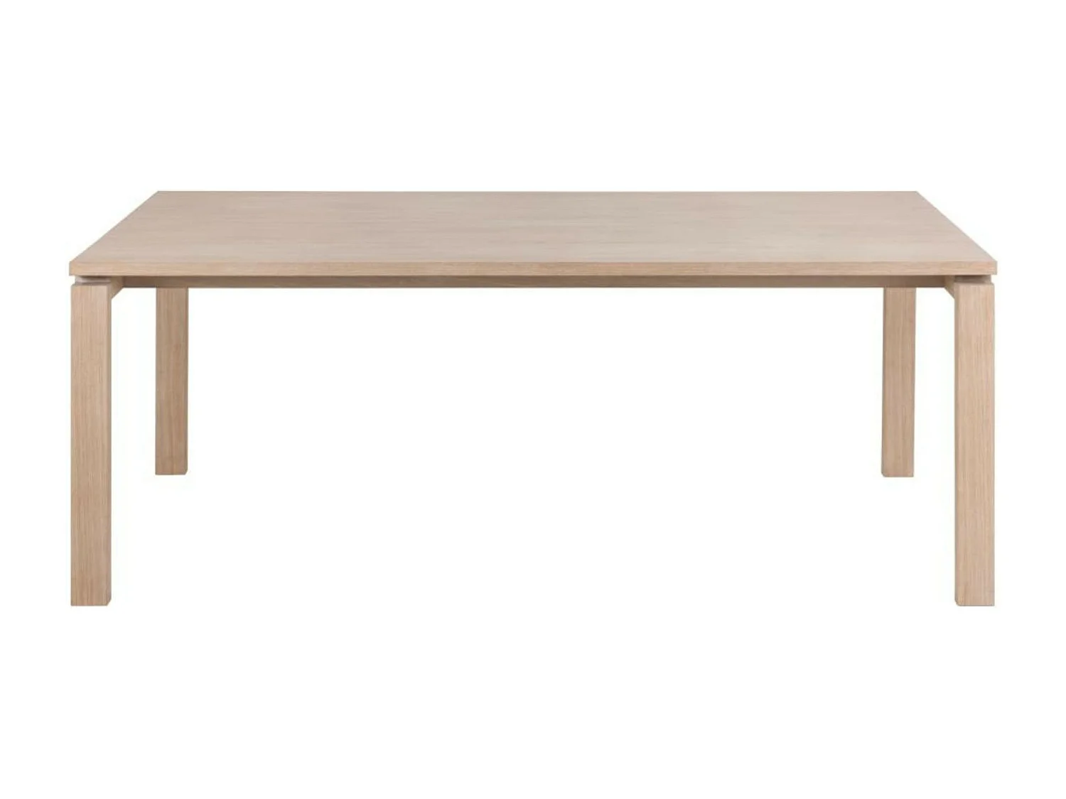 Linley Esstisch 100x200cm vorbereitet für weitere Platten Eichenfurnier.