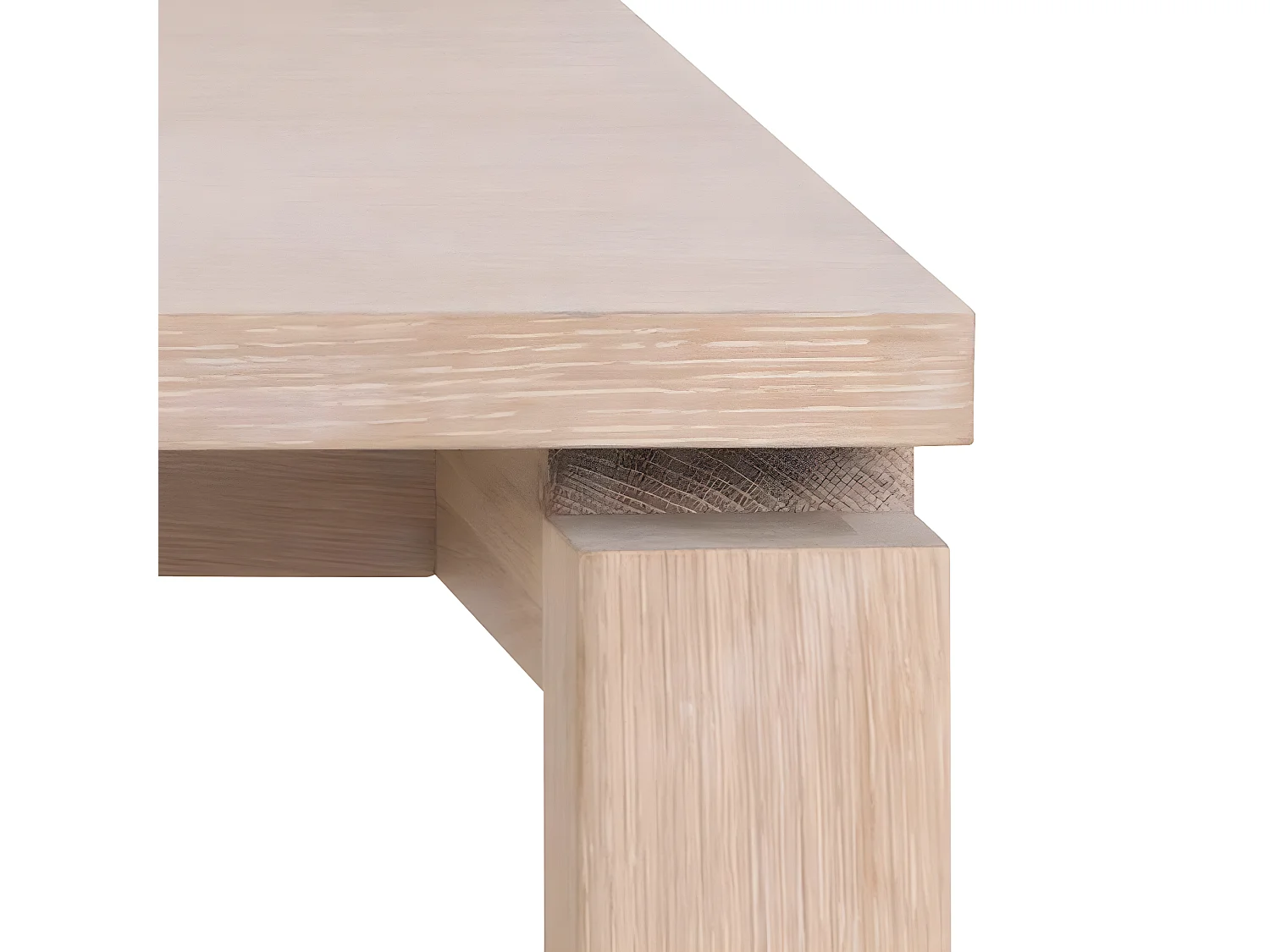 Linley Esstisch 100x200cm vorbereitet für weitere Platten Eichenfurnier.