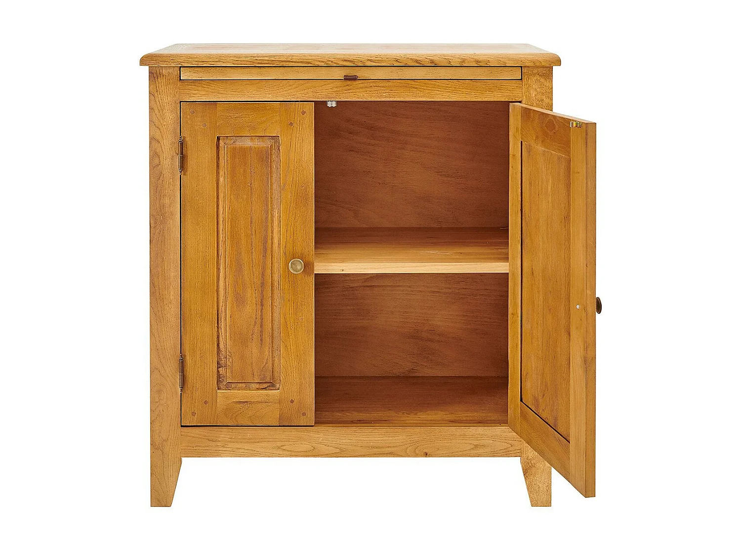 Buffet campagne 2 portes en chêne massif  - KATELL