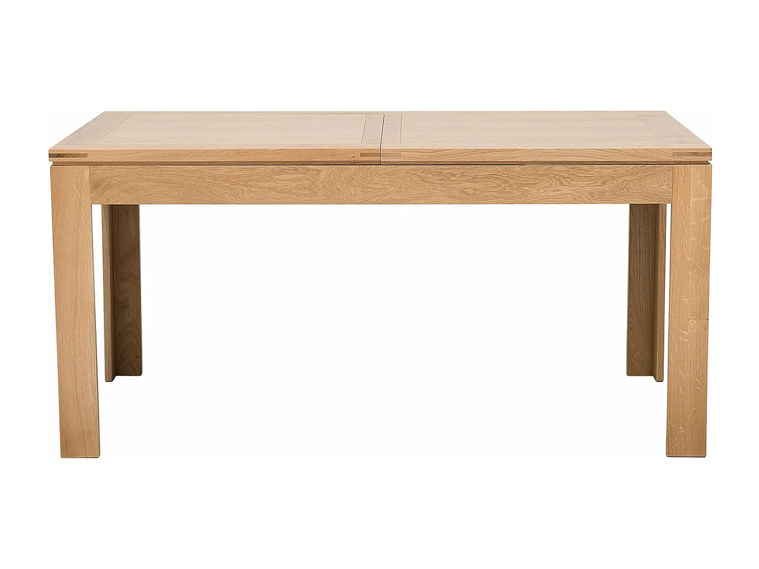 Table rectangulaire extensible en chêne clair L160/240 - BOSTON