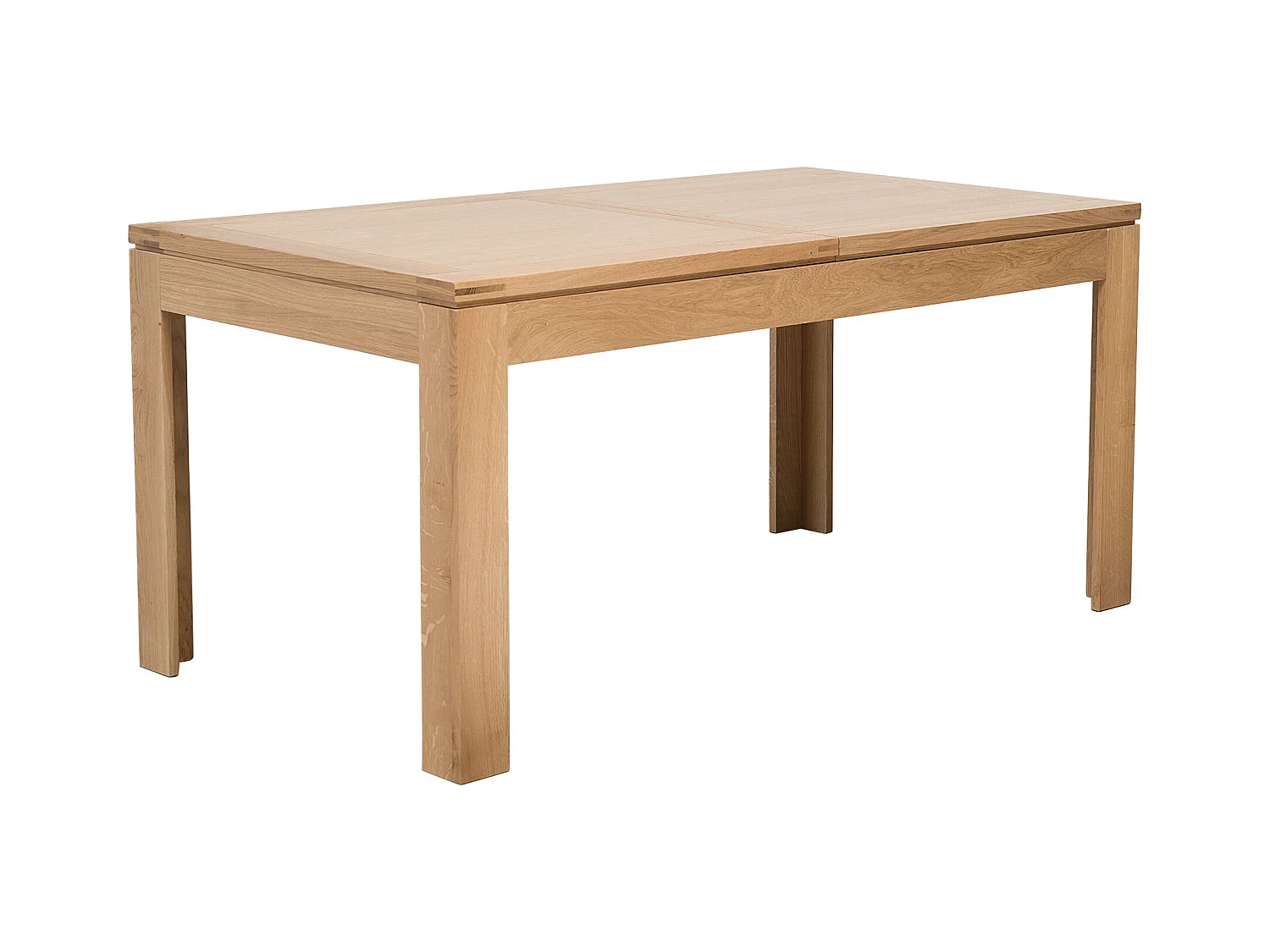 Table rectangulaire extensible en chêne clair L160/240 - BOSTON