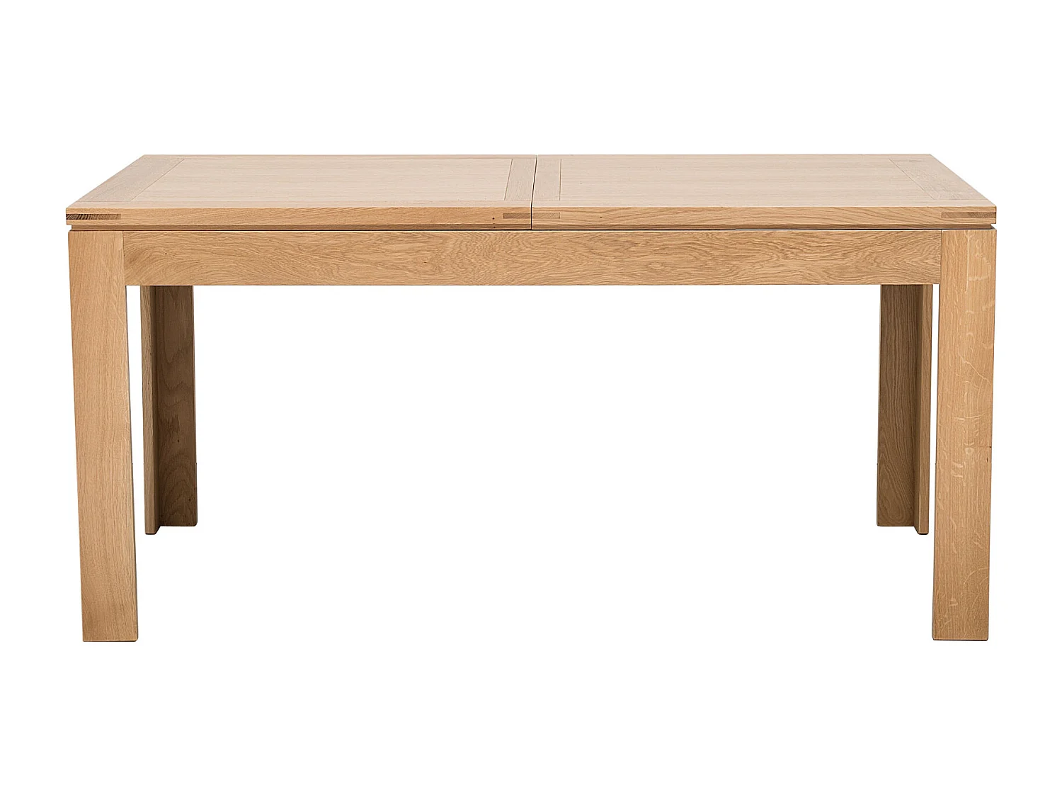 Table rectangulaire extensible en chêne clair L160/240 - BOSTON