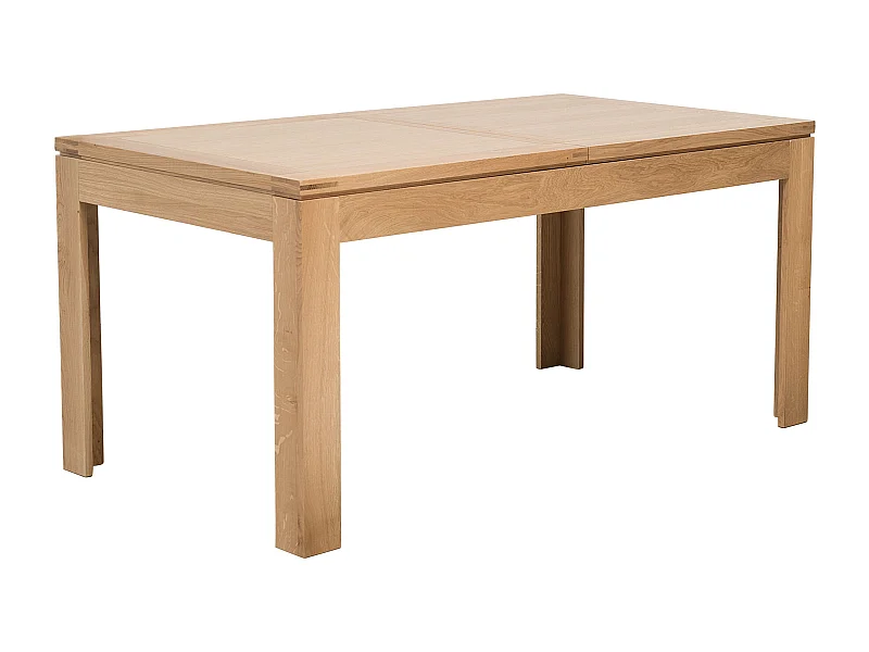 Table rectangulaire extensible en chêne clair L160/240 - BOSTON