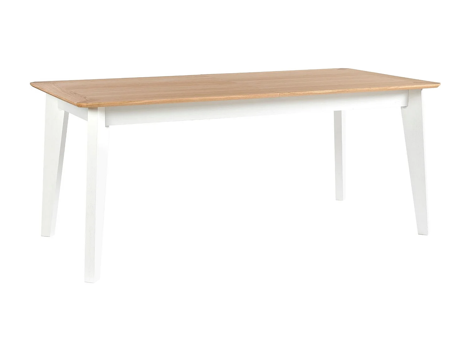 Table à manger rectangulaire extensible en chêne L180/260 - JOYCE