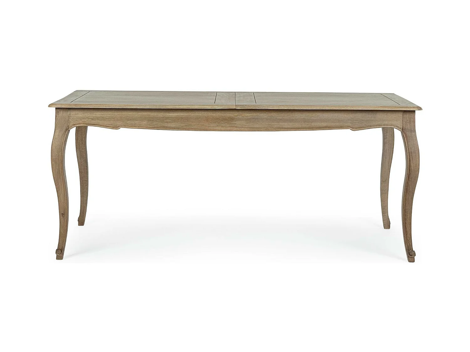 Table à manger rectangulaire extensible en bois 8/10 places L180/225 - GRACE