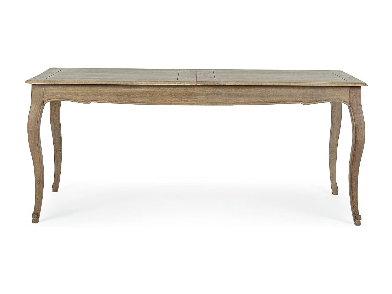 Table à manger rectangulaire extensible en bois 8/10 places L180/225 - GRACE
