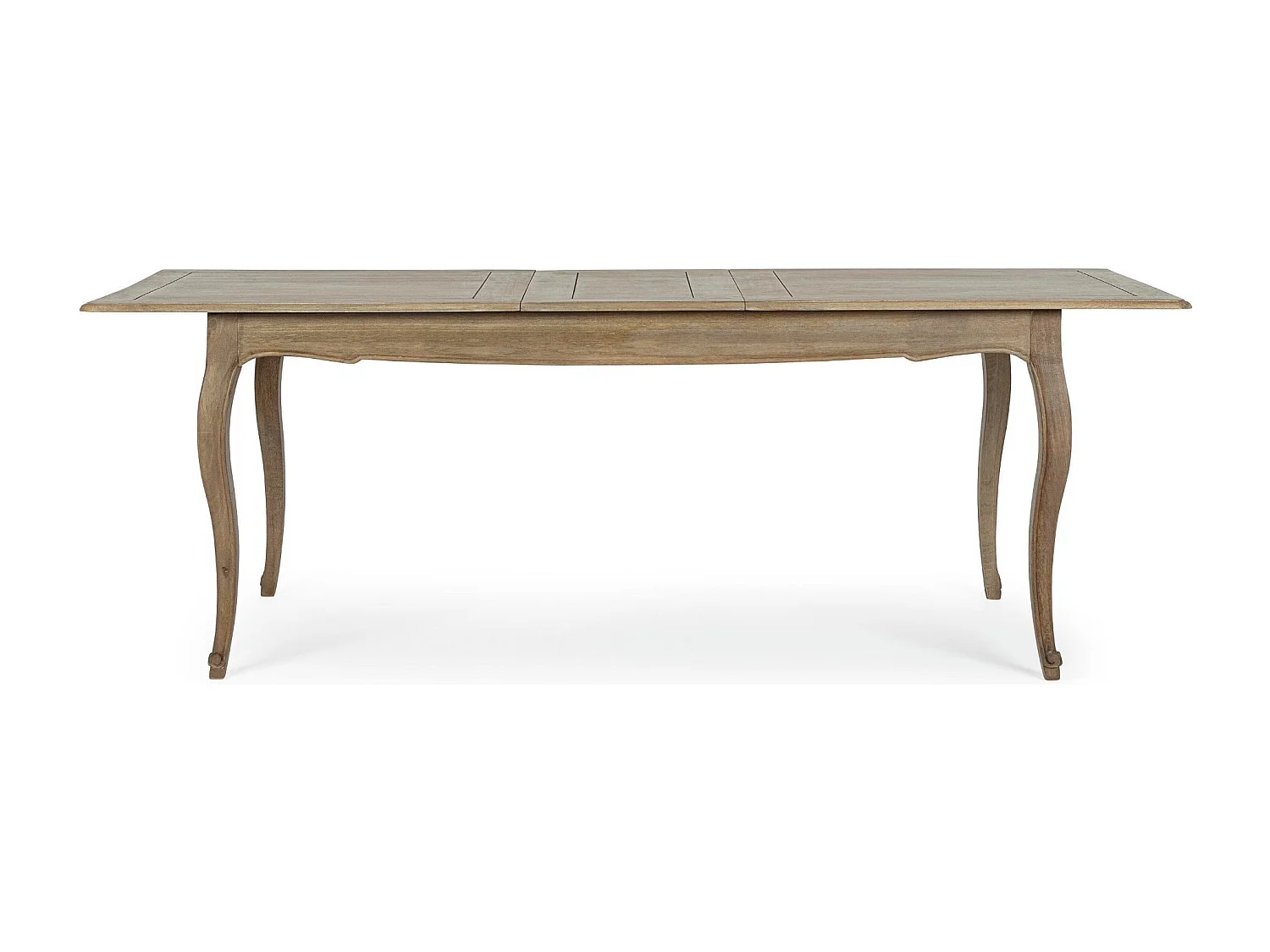 Table à manger rectangulaire extensible en bois 8/10 places L180/225 - GRACE