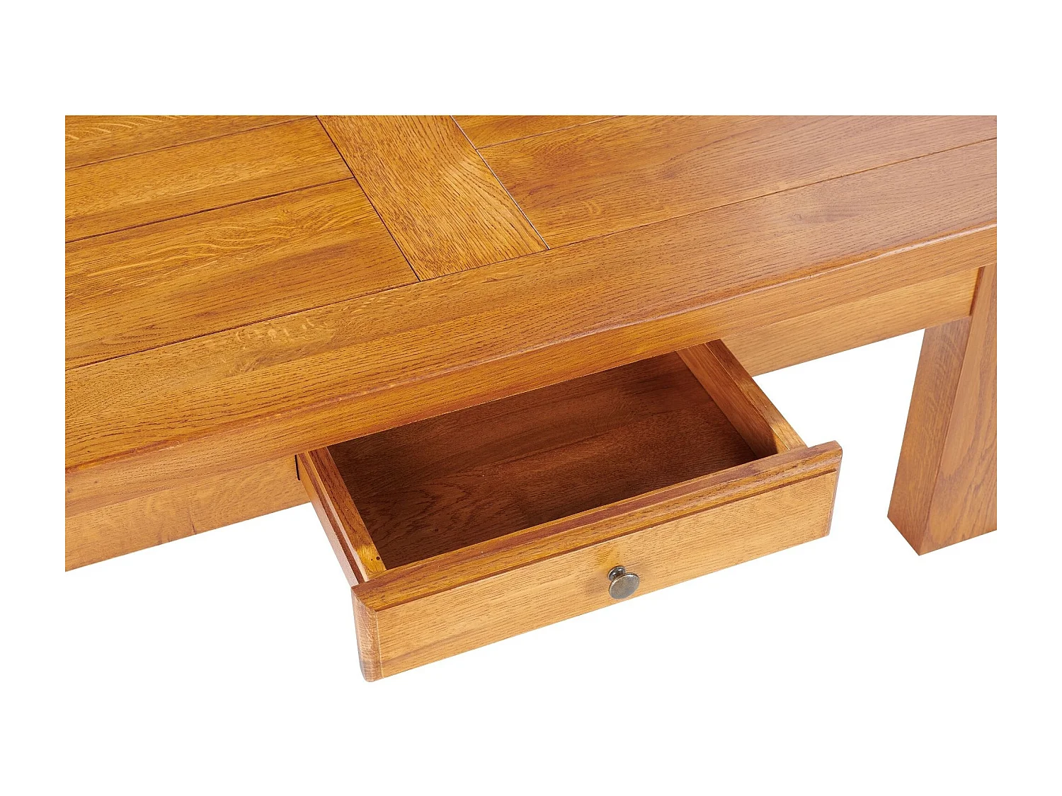 Table basse rectangle bois chêne massif - LA BRESSE