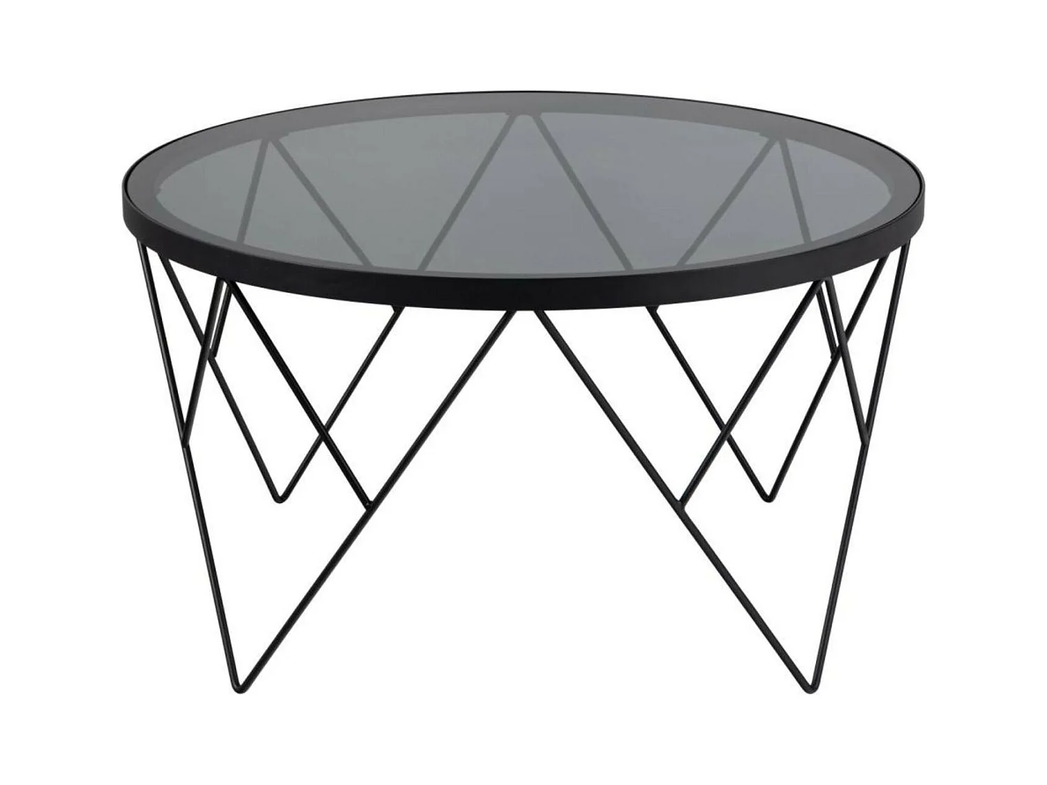 Palstow salontafel Ø80cm grijs.