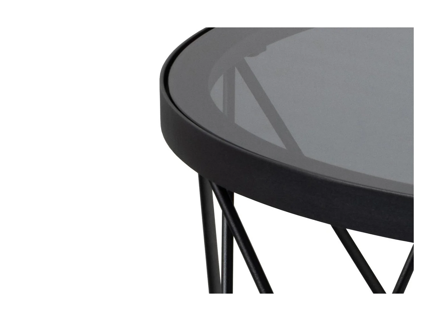 Palstow salontafel Ø80cm grijs.