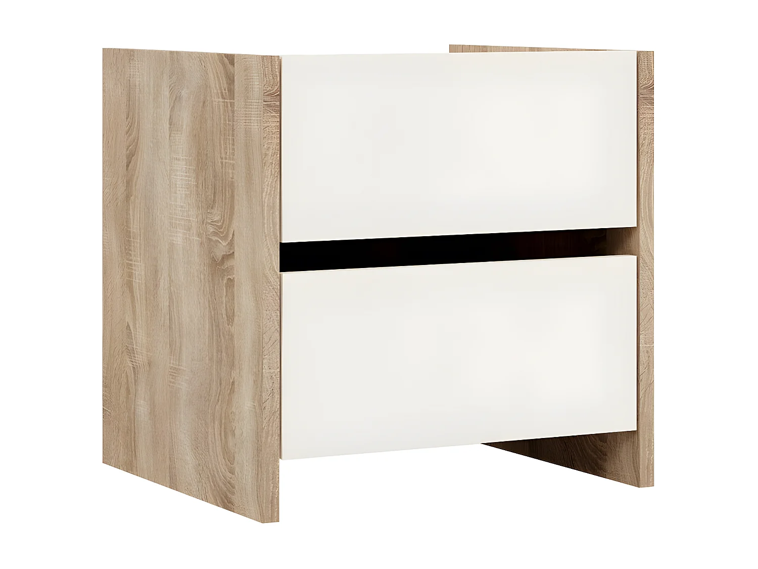 Stolik Nocny Cora, Sonoma, 49,2x45x50 cm, EPIKASA