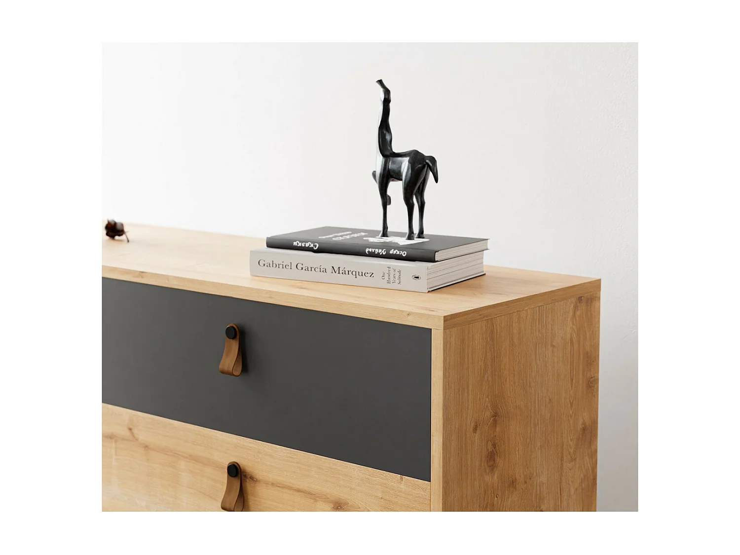 Armoire à Usages Multiples Pera, Chêne, 120x36,5x77 cm, EPIKASA