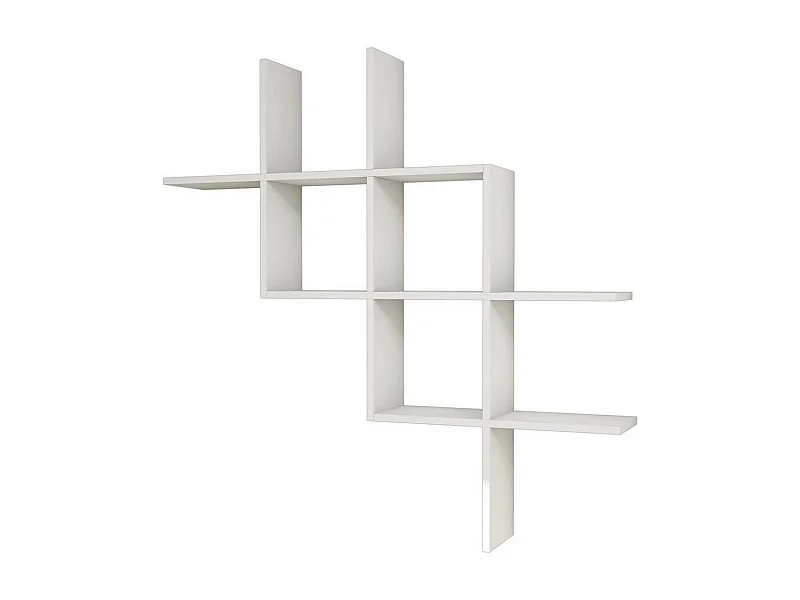 Półka Boite, Biały, 125x22x125 cm, EPIKASA