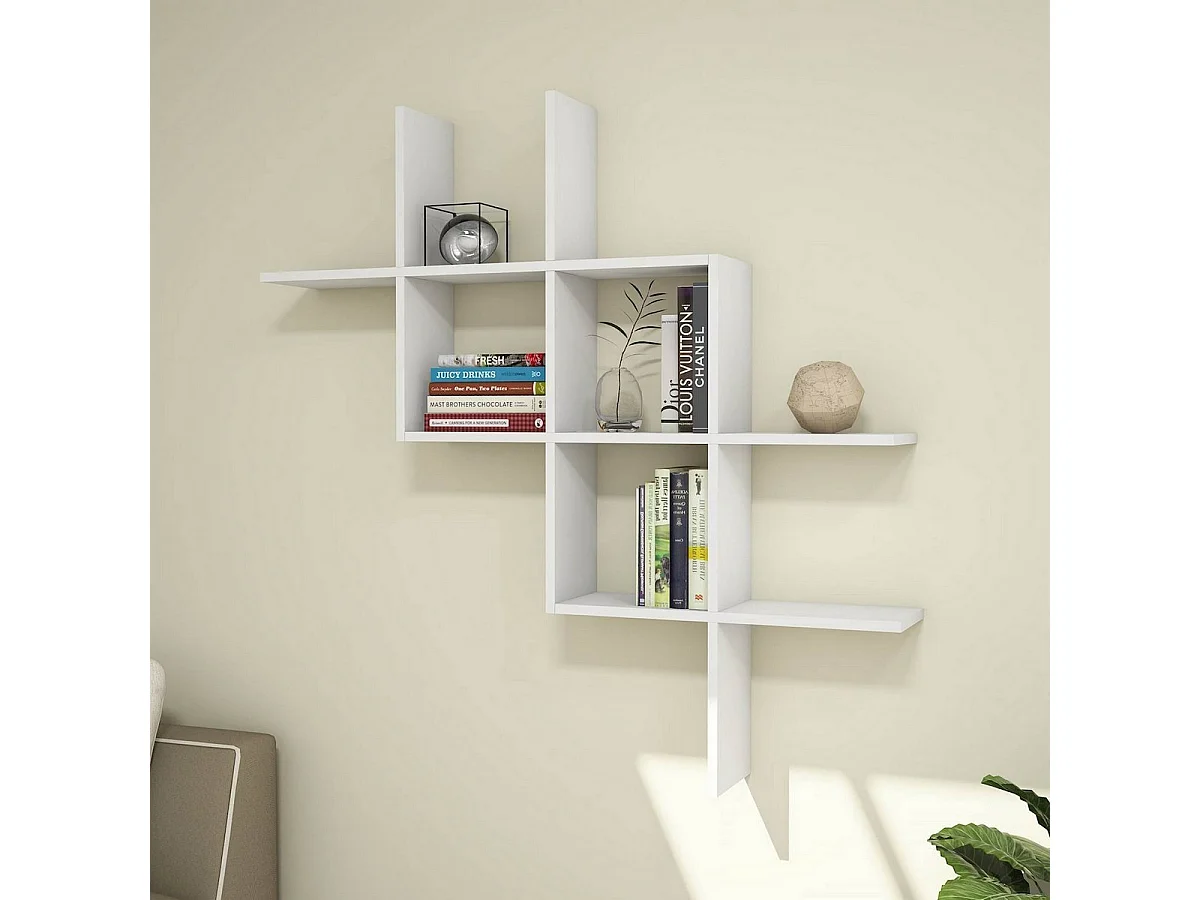 Plank Boite - Wit - 125x22x125 cm - EPIKASA