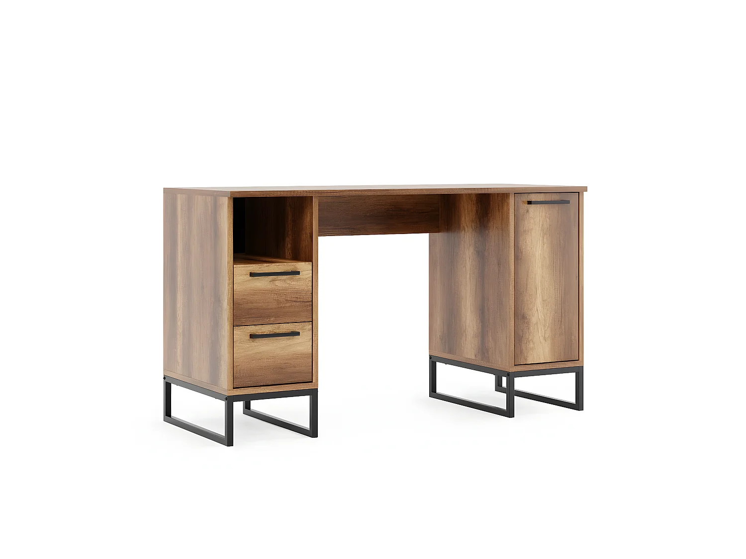 Bureau Yukon - Walnoot - 130x50x75 cm - EPIKASA