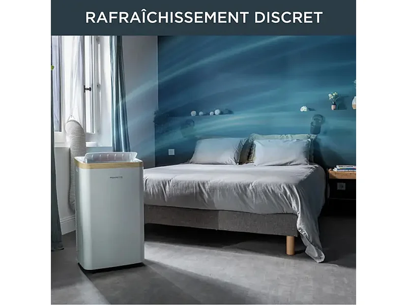 Rowenta Climatiseur mobile 3000w 40m2 avec kit fenêtre - AU5610F0