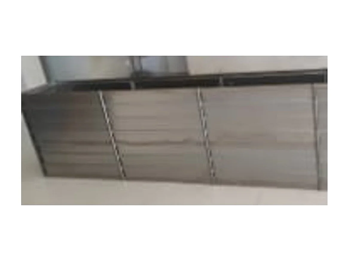 Giroletto a Molle con Materasso Nero 160x200 cm in Tessuto