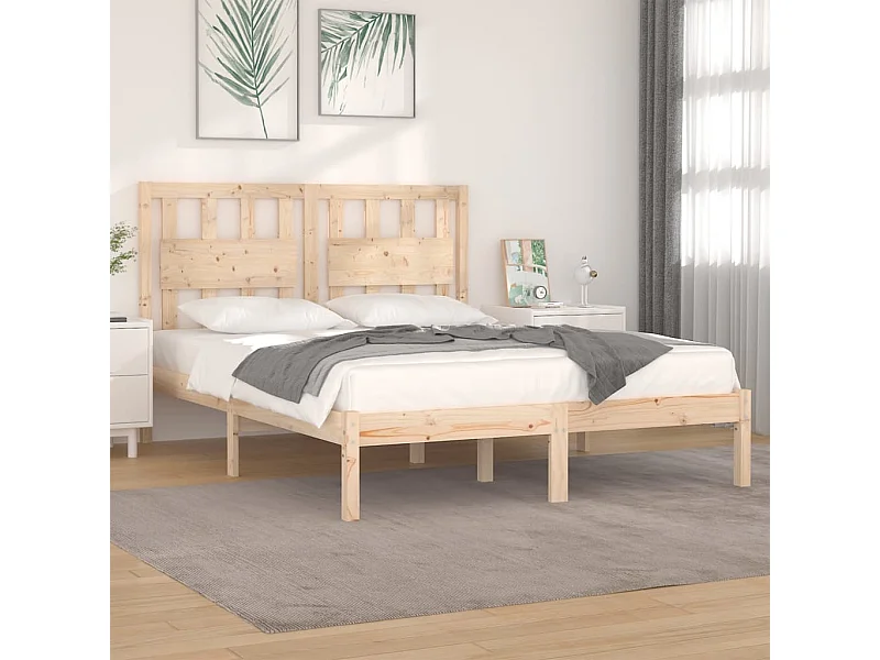 Bedframe massief grenenhout 180x200 cm
