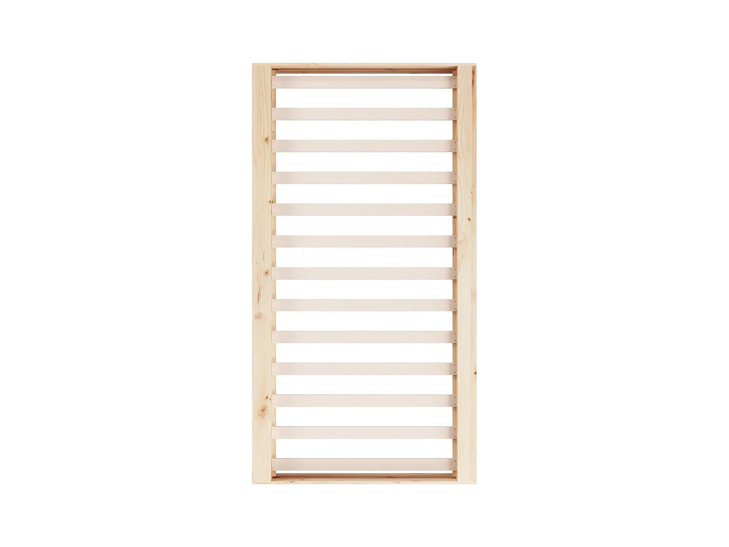 Cadre de lit sans matelas 90x200 cm bois massif