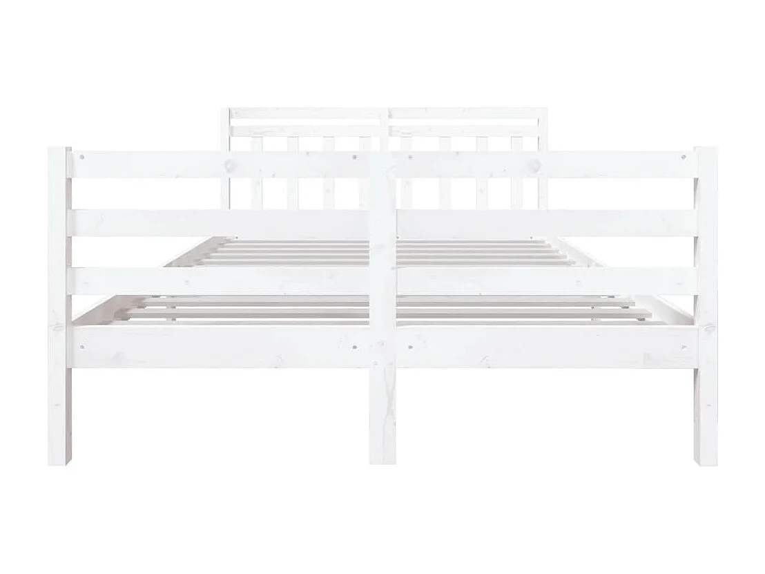 Giroletto Bianco 135x190 cm Double in legno Massello