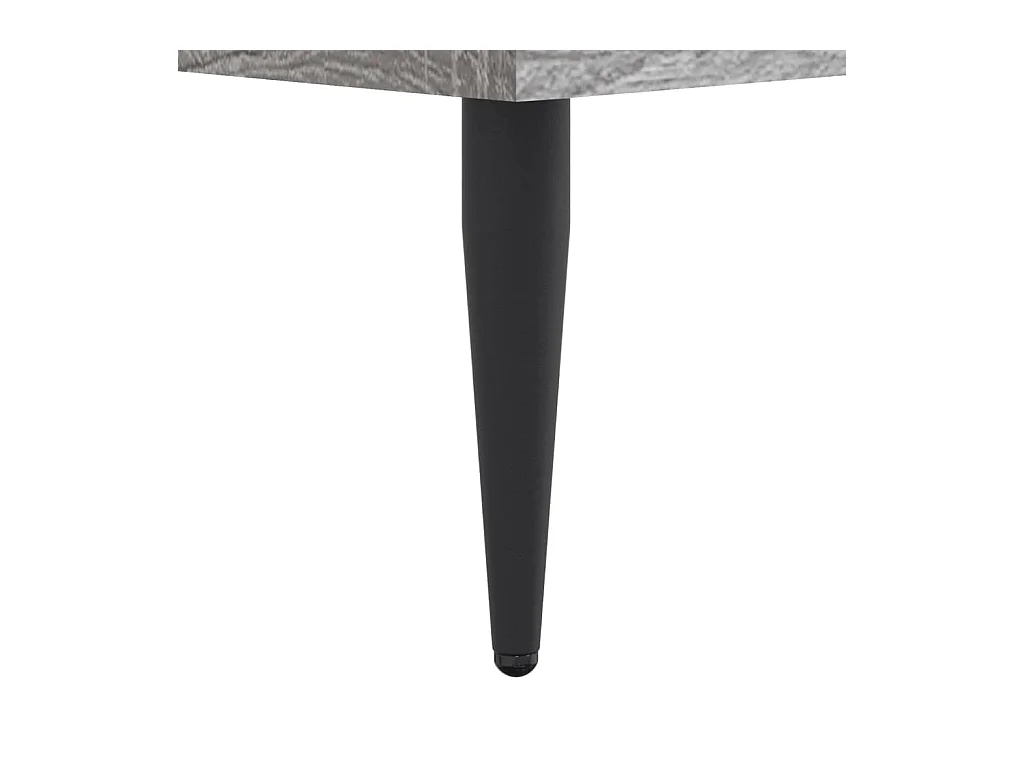 Bettgestell Grau Sonoma 140x200 cm Holzwerkstoff