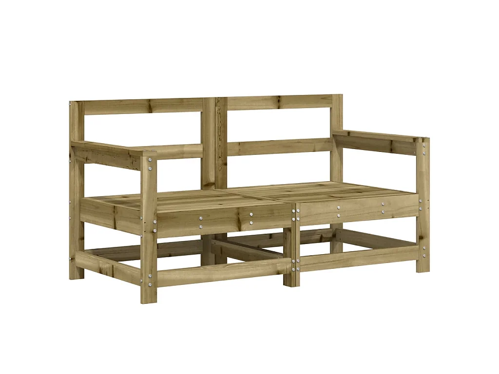 6-tlg. Garten-Lounge-Set Imprägniertes Kiefernholz