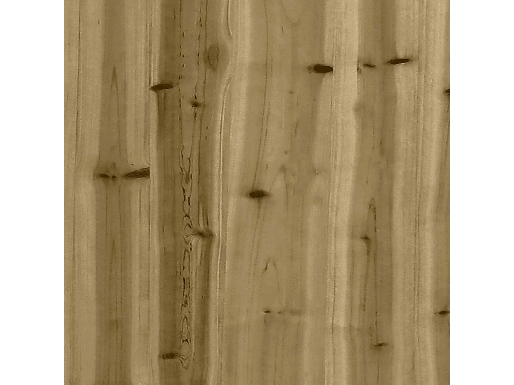 7-tlg. Garten-Lounge-Set mit Kissen Imprägniertes Kiefernholz