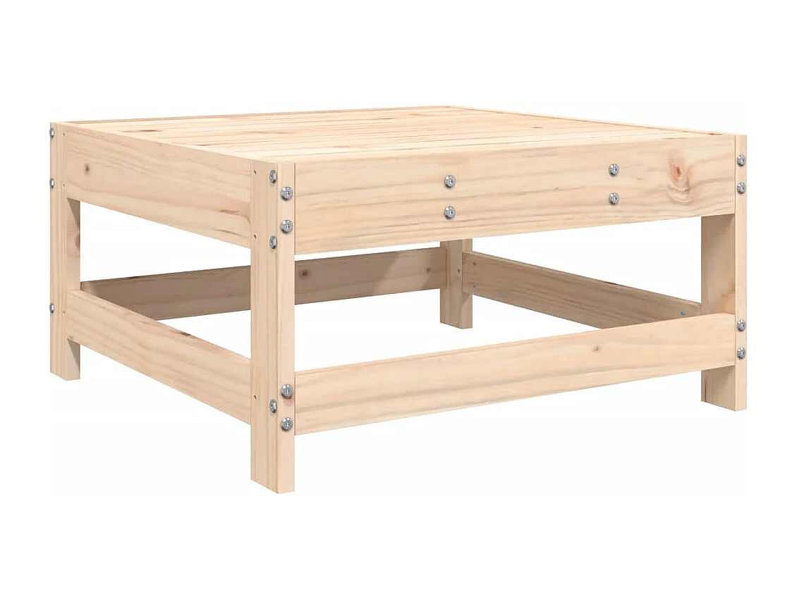 Salon de jardin 6 pcs Bois de pin massif