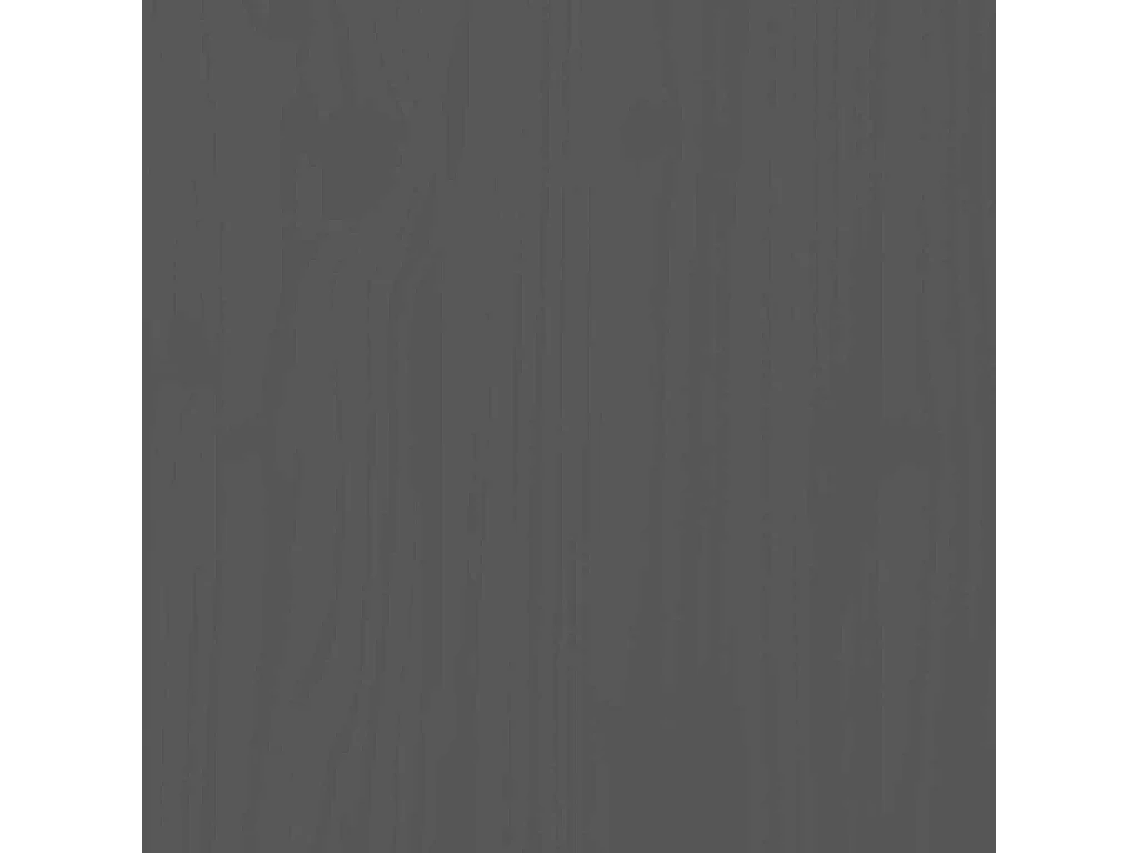 Salon de jardin 6 pcs avec coussins gris bois massif