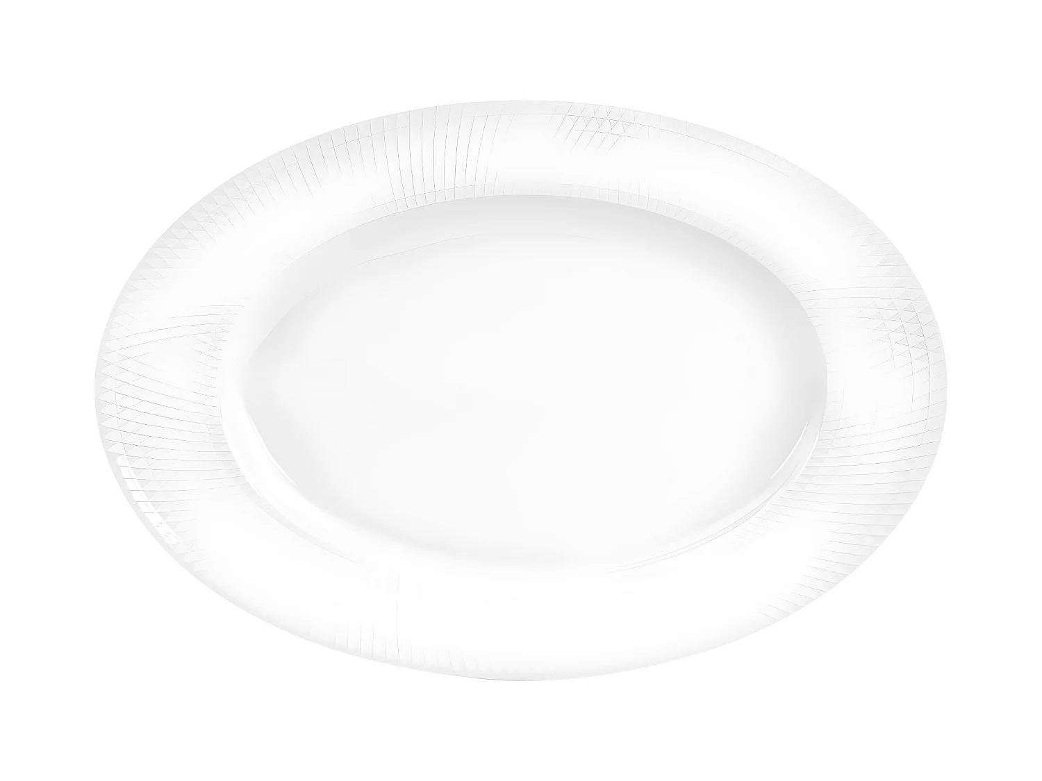 Plat ovale Nymphéa 35 cm