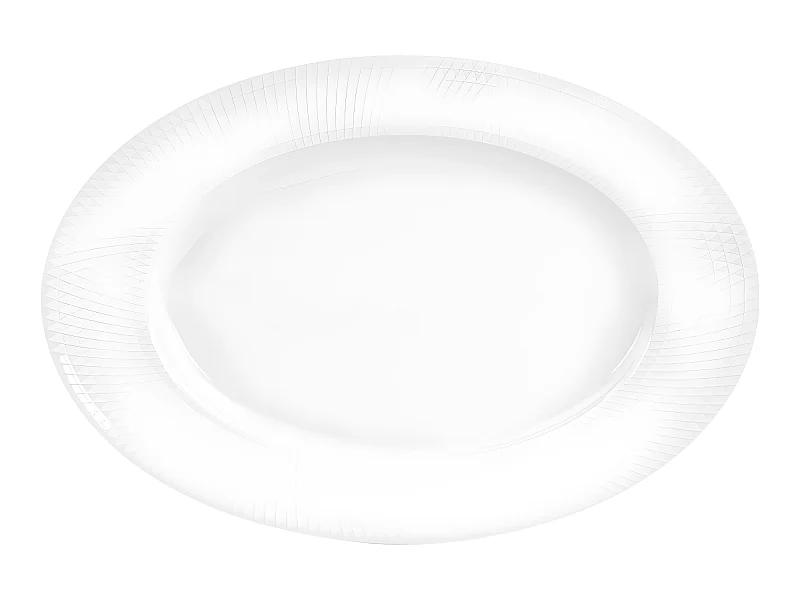 Plat ovale Nymphéa 35 cm