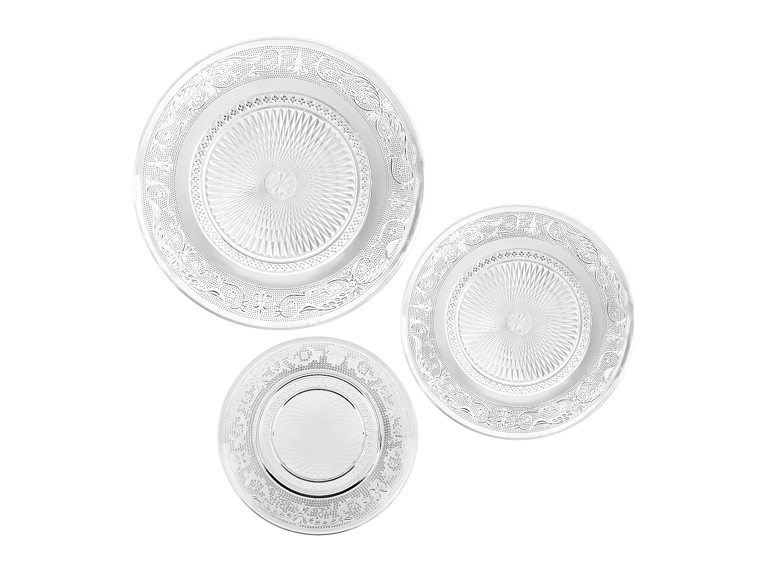 Service d'assiettes 18 pièces Nostalgie