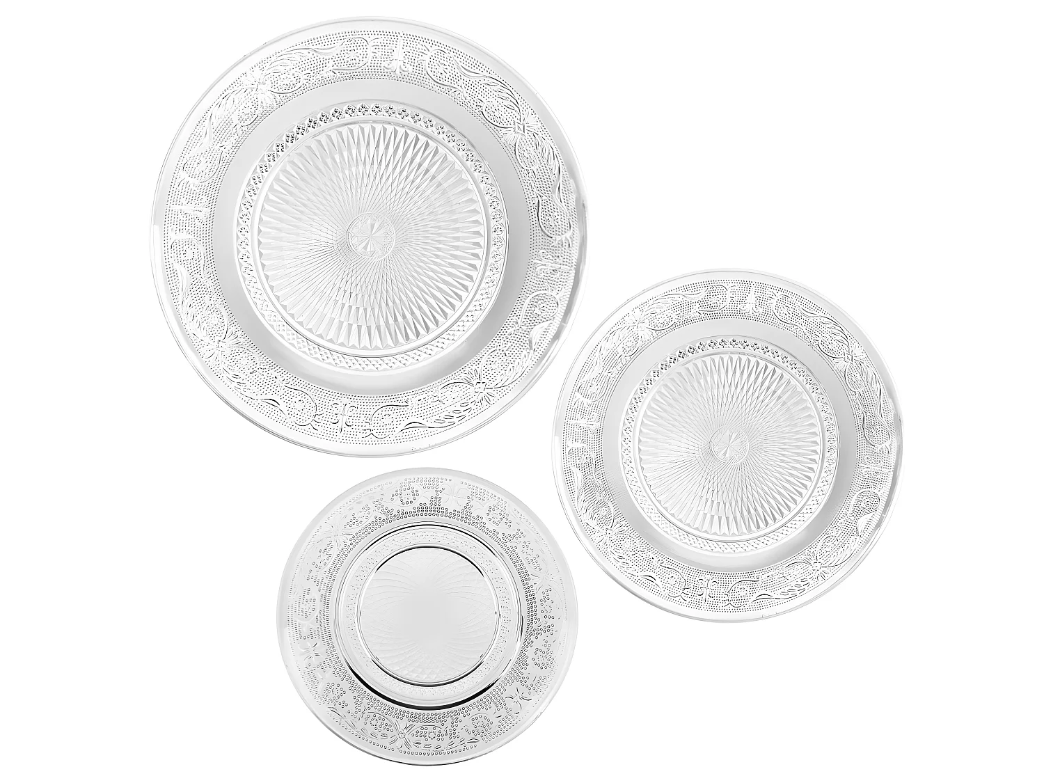 Service d'assiettes 18 pièces Nostalgie