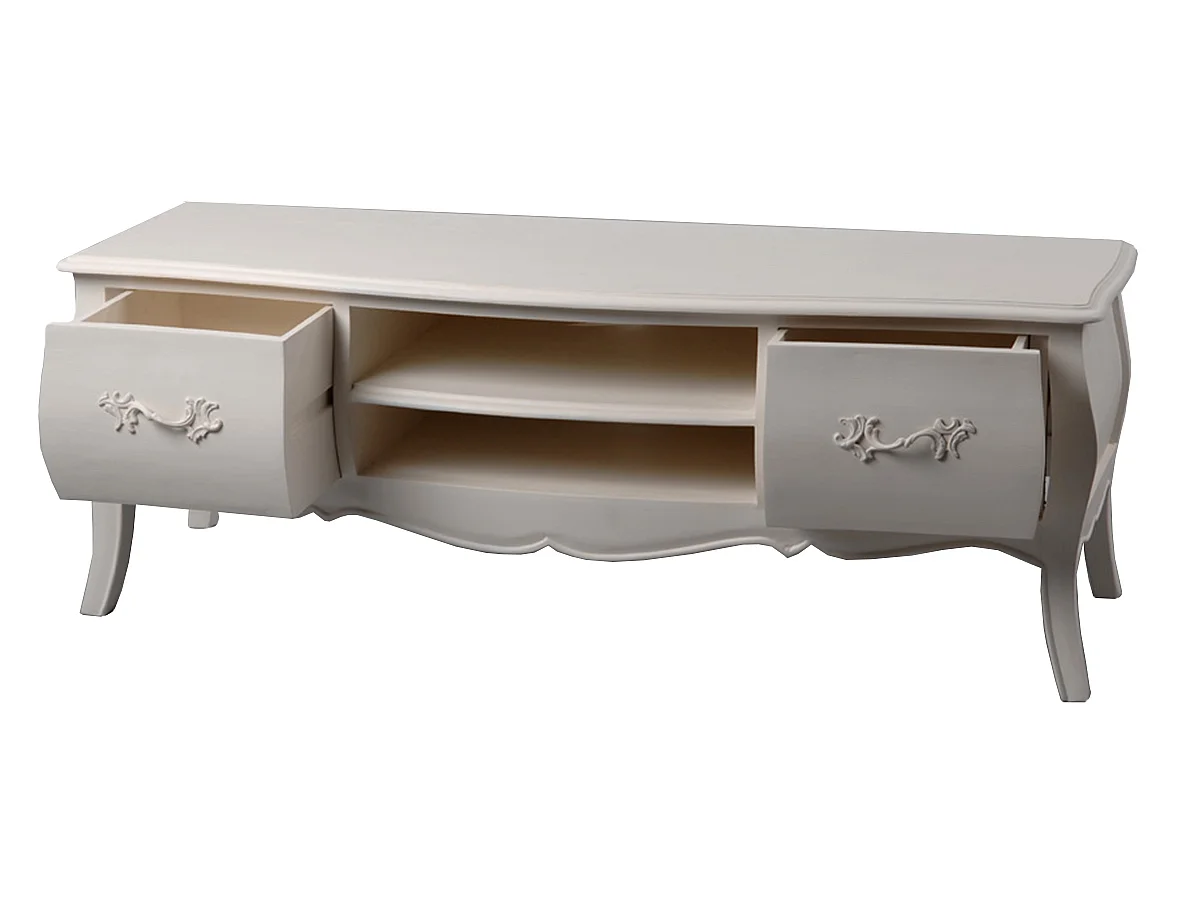 Meuble tv blanc cassé Murano