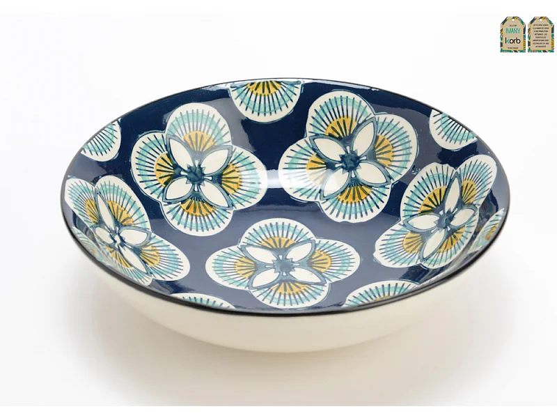 Assiette creuse imany 19 cm - 5 dont 1 offerte (lot de 6)